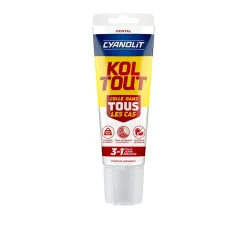 Colle Cyanolit Koltout transparente en tube 125 ml