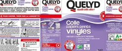 Colle en poudre - adaptée pour tout papiers peints vinyles - surface de couverture 32 m² - Quelyd 30601637