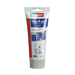 Colle et joint carrelage mur intérieur Parexlanko gris 400 g