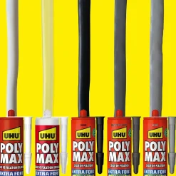 Colle mastic extra forte express UHU invisible 300g