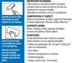 Colle Revêtements de Rénovation Lisse en Pâte Semin, Prête à l'Emploi, Intérieur, Seau de 5 kg (Lot de 3)