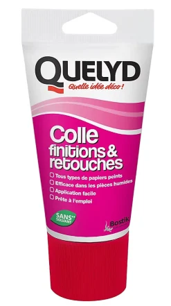 Colle spéciale finitions et retouches Quelyd pâte tube 100g