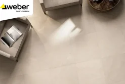 Colle tous carreaux neufs et réno gris Weber 25kg