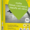 Colle tous carreaux neufs et réno blanc Weber 25kg