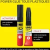 Colle UHU Power glue tous plastiques format gel