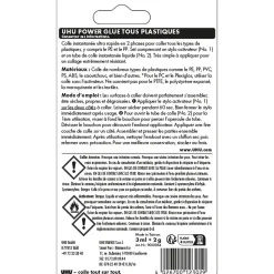 Colle UHU Power glue tous plastiques format gel