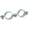 Collier de fixation double pour tube Ø12 mm, lot de 2