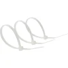 100 colliers de serrage en nylon Diall 3,5 x 150 mm transparent