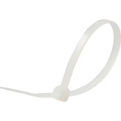 100 colliers de serrage en nylon Diall 3,5 x 150 mm transparent