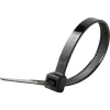 100 colliers de serrage en nylon Diall 6 x 175 mm noir