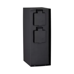 Colonne de prises Rio Horloge de programmation IP44 Anthracite