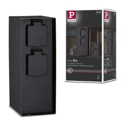 Colonne de prises Rio Quadruple IP44 Anthracite