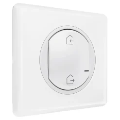 Commande générale sans fil Départ/Arrivée pour installation connectée Céliane with Netatmo blanc