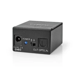 Commutateur audio Toslink 2 Ports NEDIS