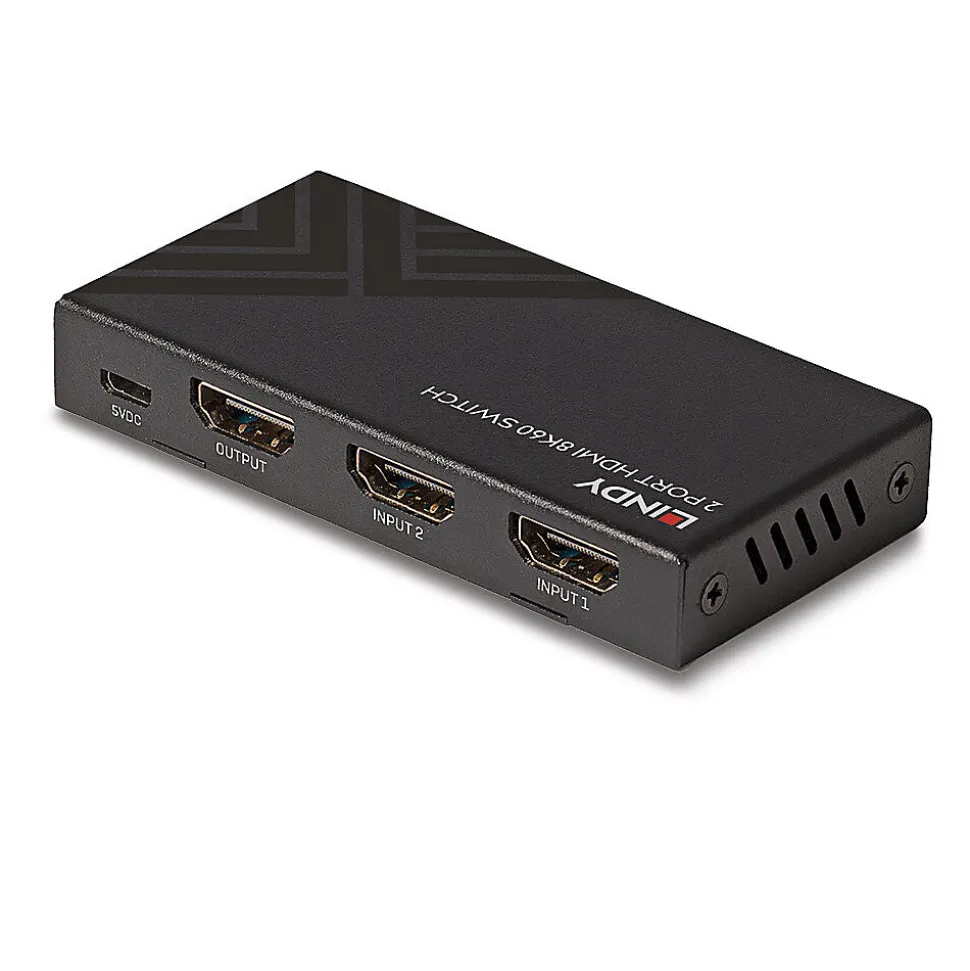 Commutateur HDMI 2.1 8K 60Hz 2 entrées LINDY