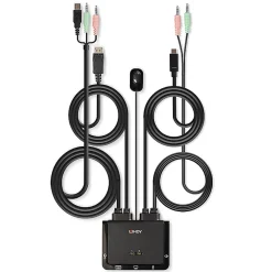 Commutateur KVM DisplayPort 2 Ports 1.2 LINDY
