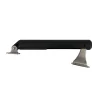Compas coulisseau coffre Acier/Plastique L. 130 mm