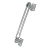 2 compas coulisseaux avec arrêt relevable L. 200 mm