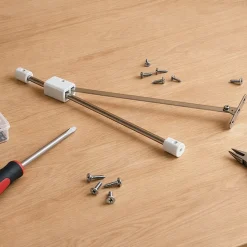 Compas à frein réglable Acier/Plastique L. 230 mm