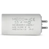 Condensateur ALLOTECH MECO 5,5 µF universel (CMI4 1604) fond plat et cosses pour moteur de store et électroménager