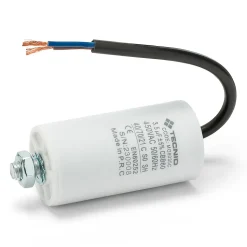 Condensateur de démarrage pour moteurs électriques, 450V, capacité : 3,5 microfarad, avec câble de 15cm