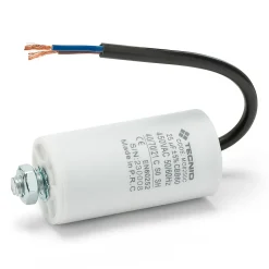 Condensateur de démarrage pour moteurs électriques, 450V, capacité : 25 microfarad, avec câble de 15cm
