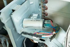 Condensateur de démarrage pour moteurs électriques, 450V, capacité : 3,5 microfarad, 4 broches / M8