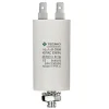 Condensateur de démarrage pour moteurs électriques, 450V, capacité : 16 microfarad, 4 broches / M8
