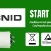 Condensateur de démarrage pour moteurs électriques, 450V, capacité : 4 microfarad, 4 broches / M8