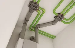 Conduit isolé - Longueur : 1.00 m - Diamètre : 160