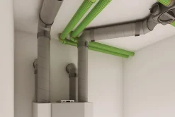 Conduit isolé - Longueur : 1.00 m - Diamètre : 160