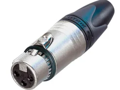 Connecteur XLR 3 points femelle NEUTRIK