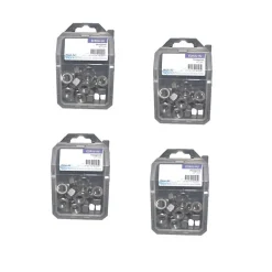 4 Coques de 10 Ecrous HU M16 mm - DIN 934 - Inox A2 - D-Work