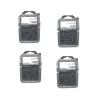 4 Coques de 100 Vis Plaque de Plâtre Tête Trompette Phillips 3.5 x 35 mm - Phosphaté Noir - D-Work