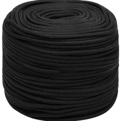 Corde de bateau Noir complet 10 mm 50 m Polypropylène