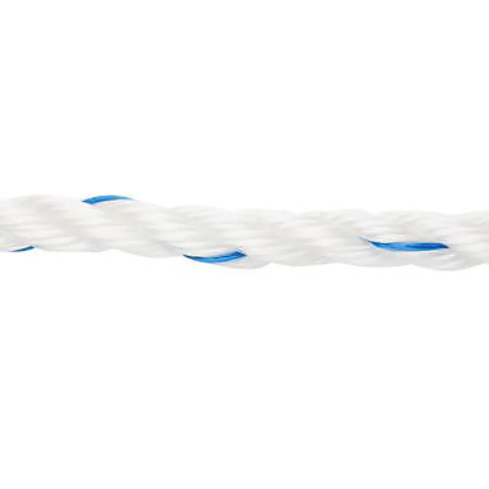 Corde torsadée en polypropylène bleue Diall ø12 mm, 7.5 m
