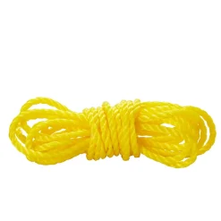 Corde torsadée en polypropylène verte DIALL ø8 mm, 25 m