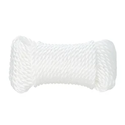 Corde torsadée en polypropylène blanche Diall ø6 mm, 7.5 m