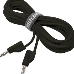 Cordon de mesure ultra-flexible 4 mm banane mâle - 10 A, accessoire de mesure pour électricien, garantie 3 ans.