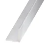 Cornière aluminium anodisé 40 x 40 x 1,50 mm, 2,50 m
