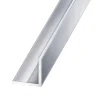 Cornière aluminium brillant 10 x 10 mm, 2,5 m
