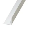 Cornière aluminium brossé 25 x 25 mm, 2,5 m