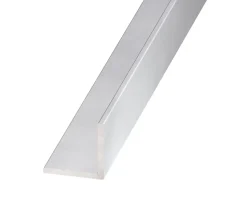 Cornière aluminium brut incolore 40 x 20 mm Ep. 1,5 mm, 1 m
