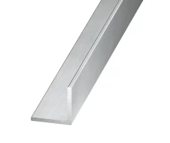 Cornière aluminium brut 60 x 60 mm Ep. 2 mm, 2,5 m