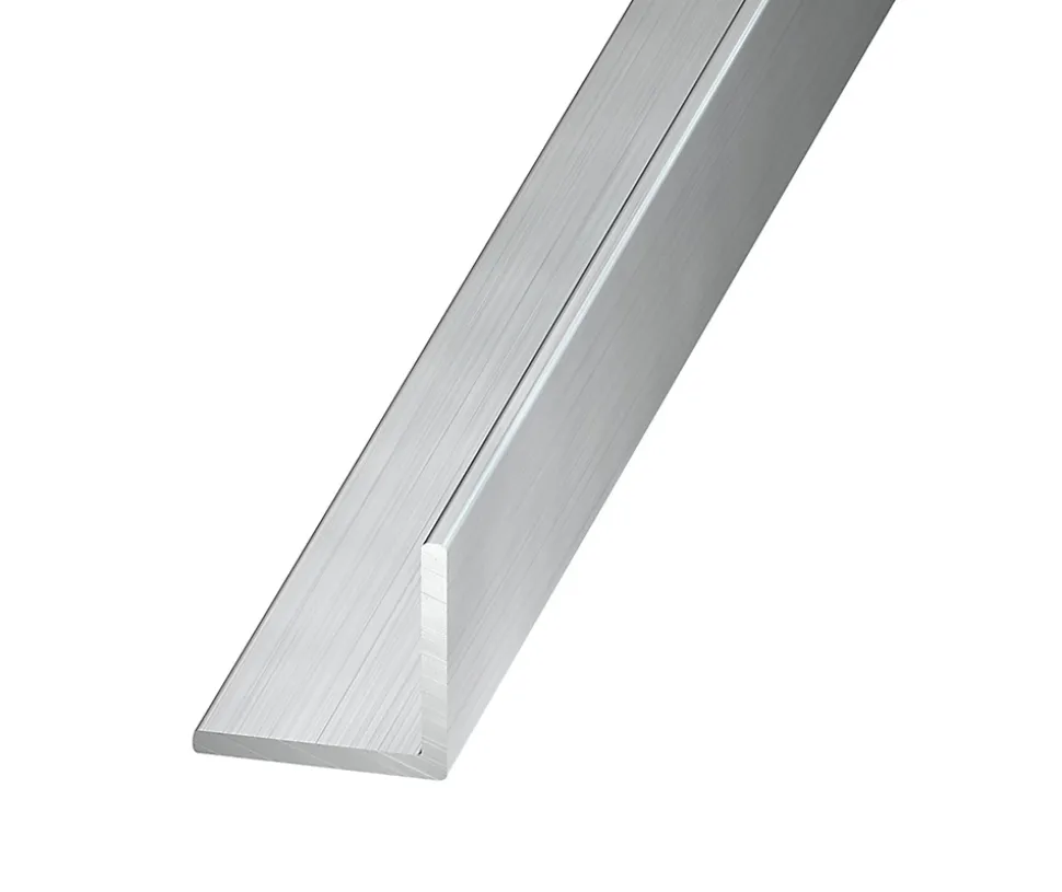 Cornière aluminium brut 15 x 15 mm, 2,50 m