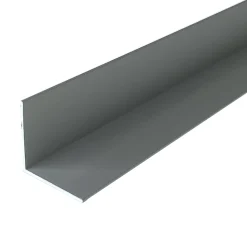 Cornière en alu 50mm x50mm x2.0mm, lg 1950mm (Anodisé argent)