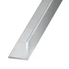 Cornière égale aluminium brut 10 x 10 mm, 2 m