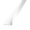 Cornière égale PVC blanc 20 x 20 mm. Longueur 2 m