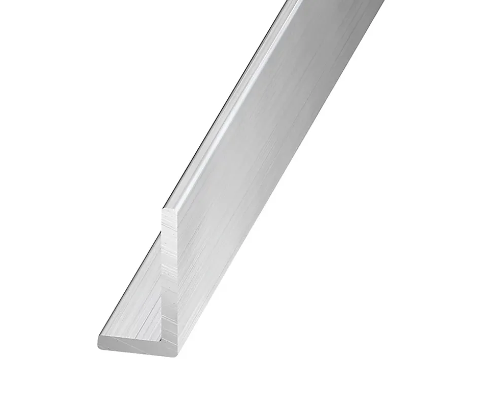 Cornière inégale aluminium brut 30 x 20 mm, 2 m