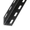 Cornière perforée acier verni 38 x 38 mm, 2 m